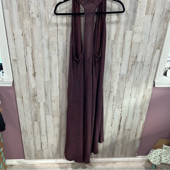 Ecote Urban Outfitters Orange Stripe Duster Open Vest Y2K - Picture 4 of 6